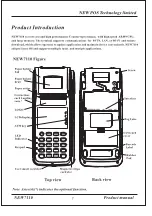 Preview for 3 page of New Pos Technology NEW7110 EFT-POS Product Manual