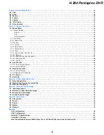 Preview for 3 page of New Security Technologies H.264 Pentaplex User Manual