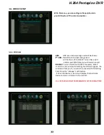 Preview for 33 page of New Security Technologies H.264 Pentaplex User Manual