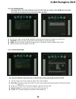 Preview for 36 page of New Security Technologies H.264 Pentaplex User Manual