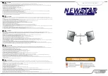 Preview for 1 page of New Star Computer Products FPMA-D950D Instruction Manual