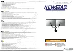 Preview for 1 page of New Star Computer Products FPMA-D980D Instruction Manual