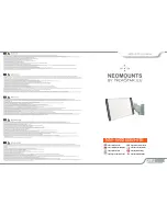 Preview for 1 page of New Star Computer Products Neomounts NM-WS300WHITE Instruction Manual