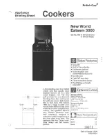 Preview for 2 page of New World 11 647 15 Installation And Servicing Instrucnions