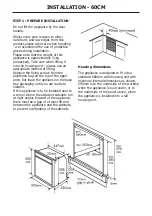 Предварительный просмотр 14 страницы New World Built-in Gas Oven Users Manual & Installation Handbook