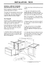 Предварительный просмотр 17 страницы New World Built-in Gas Oven Users Manual & Installation Handbook