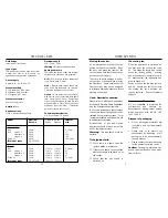 Preview for 5 page of New World Classic 100G User & Installation Instructions Manual