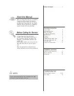 Preview for 1 page of New World FDW600W User Manual