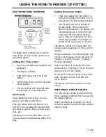 Preview for 21 page of New World Freestanding Gas Users Manual & Installation Handbook