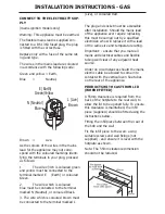 Preview for 29 page of New World Freestanding Gas Users Manual & Installation Handbook