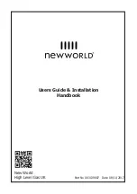 Preview for 1 page of New World NW-55THLG Users Manual & Installation Handbook