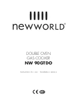 New World NW 90cm GTDO AV Sta Instructions For Use - Installation Advice preview