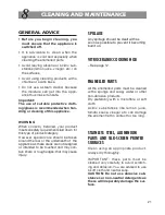 Preview for 21 page of New World NW 90EDO MK2 Instructions For Use Manual