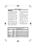 Preview for 14 page of New World NW50HLG User & Installation Instructions Manual