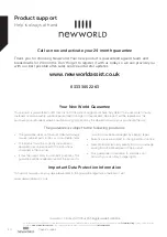 Preview for 40 page of New World NWDHT1014DG Instruction Manual