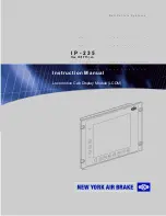 Preview for 1 page of New York Air Brake IP-235 Instruction Manual