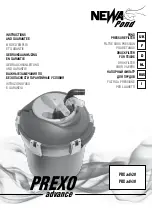 Preview for 1 page of Newa Pond PREXO advance Instructions And Guarantee