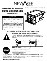 NewAge Products 66285 Installation And Operation Manual preview