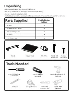 Предварительный просмотр 3 страницы NewAge Products DISPLAY BASE Installing And Mounting