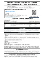 Preview for 6 page of NewAge Products PLATINUM 66283 Installation And Operation Manual