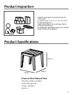 Preview for 3 page of NewAge Products Rhodes 91117 Installation Manual