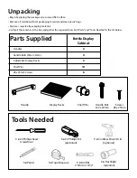 Preview for 10 page of Newage 2 Door Cabinet Manual