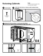 Preview for 19 page of Newage 2 Door Cabinet Manual