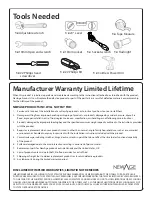 Preview for 6 page of Newage CLASSIC OUTDOOR KITCHEN Series Manual