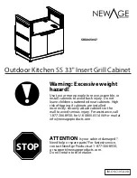 Preview for 82 page of Newage CLASSIC OUTDOOR KITCHEN Series Manual