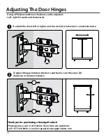 Preview for 308 page of Newage CLASSIC OUTDOOR KITCHEN Series Manual