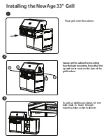 Preview for 12 page of Newage OUTDOOR KITCHEN 33" BBQ Cabinet Assembly Instructions Manual