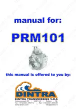 Newage PRM 101 Workshop Manual preview