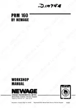 Предварительный просмотр 2 страницы Newage PRM 160 Workshop Manual