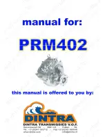 Newage PRM 402 Workshop Manual preview