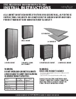 Preview for 1 page of Newage Steel Welded Bold Series Install Instructions