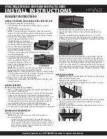 Preview for 3 page of Newage Steel Welded Bold Series Install Instructions