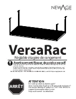 Preview for 15 page of Newage VersaRac series Installation Instructions Manual