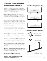 Preview for 3 page of Newage VersaRac Manual