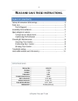 Preview for 3 page of NewAir AB-1200 Owner'S Manual