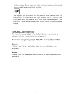 Preview for 3 page of NewAir AF-410BK User Manual