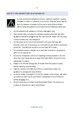 Preview for 4 page of NewAir AI-100SS Owner'S Manual