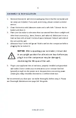 Preview for 6 page of NewAir AI-100SS Owner'S Manual