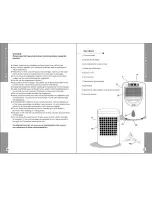 Предварительный просмотр 2 страницы NewAir Air Cooler AF-330 Owner'S Manual