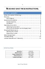 Preview for 3 page of NewAir AW-121 Owner'S Manual