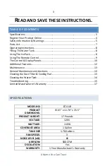 Preview for 3 page of NewAir EC111B Owner'S Manual