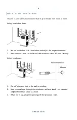 Preview for 8 page of NewAir NAC12KWH00 Owner'S Manual