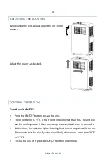 Preview for 10 page of NewAir NAC12KWH01 Owner'S Manual