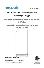 NewAir NCR032SS00 Owner'S Manual preview