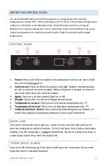 Preview for 12 page of NewAir NCR032SS00 Owner'S Manual