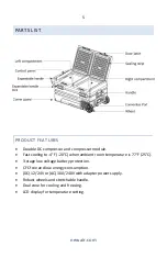 Предварительный просмотр 5 страницы NewAir NPR080GA00 Owner'S Manual